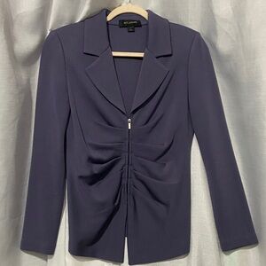 St. John Women's Elegant Purple Blazer
